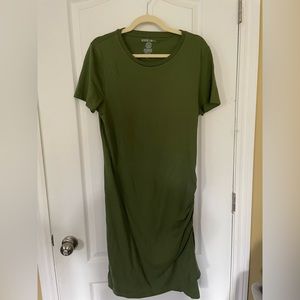 Design Lab casual green dress